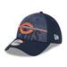 Men's New Era Navy Chicago Bears 2023 NFL Training Camp Primary Logo 39THIRTY Flex Fit Hat