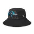 Men's New Era Black Carolina Panthers 2023 NFL Training Camp Stretch Bucket Hat