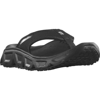 Zehentrenner SALOMON "REELAX BREAK 6.0", Gr. 48, schwarz, Textil, unifarben, sportlich, Schuhe Zehentrenner Badeschuh, E