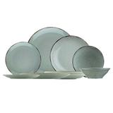 East Urban Home Halfacre 24 Piece Dinnerware Set, Service for 6 Porcelain/Ceramic in Green | Wayfair 0C3BBB0B381C457D9842DBC4AC93CCFE
