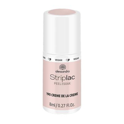 Alessandro - Striplac Nail Polish Nagellack 8 ml 190 - CREME DE LA CREME