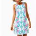 Lilly Pulitzer Dresses | Lilly Pulitzer Jackie Floral Shift Dress Size Xs | Color: Pink/White | Size: Xs