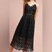 Anthropologie Dresses | Anthropologie Ari And Ali Black Lace Cocktail Dress Size 4 | Color: Black | Size: 4