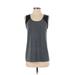 Nike Active Tank Top: Gray Activewear - Women's Size Small