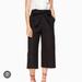 Kate Spade Pants & Jumpsuits | Kate Spade, Black Cropped Culottes, Bow Front Tie | Color: Black | Size: 4