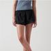 Athleta Shorts | Athleta Mesh Racer Run Short 4" Size Xs | Color: Black | Size: Xs