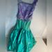 Disney Costumes | Disney Little Mermaid Dress Up Costume Small | Color: Green/Purple | Size: Osg