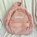 Adidas Bags | Adidas Women's Linear Ii Mini Backpack Vapour Pink School Work Gym Travel Bag | Color: Pink | Size: Os