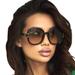 Gucci Accessories | Gucci Gg1067s 002 Sunglasses Women's Havana/Brown Gradient 58-20-140 | Color: Brown/Tan | Size: Os