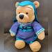 Disney Toys | Disney Winnie The Pooh Chinese Writing Branded Health Costume Bean Bag Plush 8" | Color: Blue/Yellow | Size: Osb