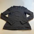 Lululemon Athletica Tops | Lululemon Athletica Sit In Lotus Sweater Women X13-77 | Color: Black/Gray | Size: S