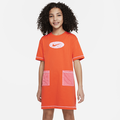 Nike Sportswear Icon Clash Older Kids' (Girls') Jersey Dress - Orange