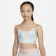 Nike Dri-FIT Indy Icon Clash Older Kids' (Girls') Sports Bra - Pink