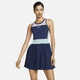 NikeCourt Dri-FIT Slam Women's Tennis Dress - Blue