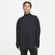 Nike Sportswear Funnel-Neck Fleece Sweatshirt - Black