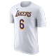 Los Angeles Lakers Men's Nike NBA T-Shirt - White