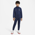 FFF Strike Younger Kids' Nike Dri-FIT Hooded Football Tracksuit - Blue