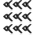 4.5 inch Heavy Duty Muslin Clamps Clips 9 Pack for Photo Studio Backdrops Backgrounds Woodworking