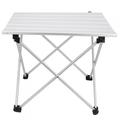 Portable Ultralight Aluminum Camp Table Folding Lightweight Compact Picnic Table for Picnic Outdoor Hiking BBQ Camping Kitchen Fishing Beach Small