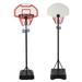 Anvazise LX-B03 Portable and Removable Youth Basketball Stand Indoor and Outdoor Basketball Stand Maximum 7# Ball