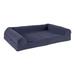 Alcott Hill® Cristalina Bed Dog Sofa Nylon in White/Blue | 8 H x 36 W x 24 D in | Wayfair 3ED450A7E8B7453E916D9E7D461CF230