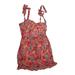 B. Darlin Dress - A-Line: Red Floral Skirts & Dresses - Kids Girl's Size 13
