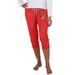 Women's Concepts Sport Red Cincinnati Reds Quest Knit Capri Pants