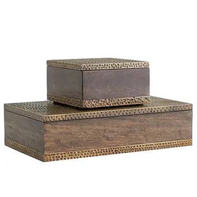 Arteriors Turney Boxes, Set of 2