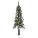 The Holiday Aisle® Giosue Slender Pine Christmas Tree w/ 100 LED Lights in Green/White | 4' | Wayfair 5DE03B258E0542A3BD4254C09FA1CBEE