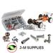 RCScrewZ Stainless Steel Screw Kit ser042 for Serpent Cobra-E 2.1 1/8th RC Car - Complete Set