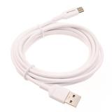 Type-C 6ft USB Cable for Amazon Fire Max 11 (2023) - Charger Cord Power Wire USB-C Long Fast Charge Sync High Speed White Compatible With Amazon Fire Max 11 (2023) Tablet