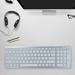 Keyboard/Mouse Wireless Bluetooth Bass Multi-channel Multi-compatible Ultra-thin Portable Lasting Plug And Play Charging Keyboard Office Games Silver