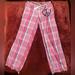 Pink Victoria's Secret Intimates & Sleepwear | Hp2-23 Nwot Womens Victoria Secret Pink Pajama Pants Pink Checker Print Sz S | Color: Pink | Size: S