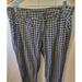 Free People Pants & Jumpsuits | Free People Womens Black White Checks Plaid Dress Pants Size 4 | Color: Black/White | Size: 4