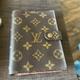 Louis Vuitton Office | Louis Vuitton Monogram Agenda Pm Notebook Cover With Credit Card Slots | Color: Brown/Gold | Size: Os