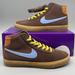 Nike Shoes | Nike Sb Bruin High Why So Sad? Light Chocolate Size Women 9 / Men 7.5 | Color: Brown | Size: 9