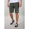 Sweatshorts ALPHA INDUSTRIES "ALPHA Men - Shorts Basic Short SL" Gr. S, Normalgrößen, grün (dark olive) Herren Hosen Shorts