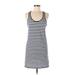 Old Navy Casual Dress: Blue Stripes Dresses - Women's Size Small