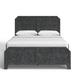 Birch Lane™ Cleo Queen Raffia Bed Upholstered, Wood in Gray | 52 H x 64 W x 85 D in | Wayfair D5CA60F77B6743F69F6F0E9164F808F5