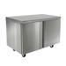 Delfield 4448NP 48"W Undercounter Refrigerator w/ (2) Sections & (2) Doors, 115v, Silver