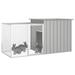 Tucker Murphy Pet™ Rabbit Cage, Steel in Gray | 39.4 H x 78.7 W x 35.8 D in | Wayfair FAB27FA2B81848BF974DF71ED31FE82B