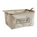 Portable Storage Basket 1Pc Folding Linen Storage Basket Kids Toys Storage Box Storage Organizer (Beige)