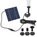 Solar Fountain Pump Solar Pump Power Panel Kit Solar Panel Pump for Garden Pool