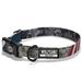 Wolfgang Premium Adjustable Dog Training Collar Made in USA DigitalDog Print Small (5/8 Inch x 8-12 Inch)