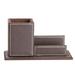 Pen Holder PU Leather Pen Holder Desk Organizer School Office Supplies Accessories