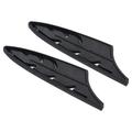 Uxcell Plastic Knife Sheath Cover Sleeves Knives Edge Guard for 3.5 Paring Knife Black 2 Pack