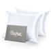 Bare Home Poly Satin Pillowcase Set for Hair and Skin (Set of 2)