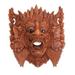 Novica Handmade Great Protector Wood Mask