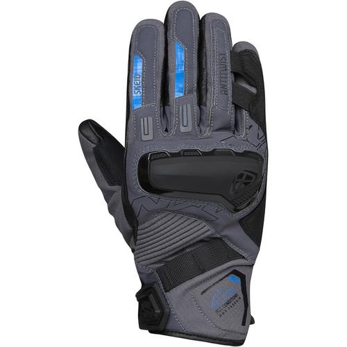 Ixon MS Skeid Motorradhandschuhe, grau-blau, Größe L