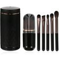 Homemaxs 1 Set Professional Cosmetic Brushes Artificial Fiber Makeup Brushes with Mirror